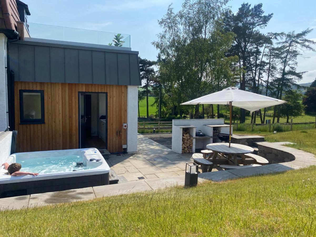 Luxury Lodge With Hot Tub At Lindores Newburgh  Bagian luar foto