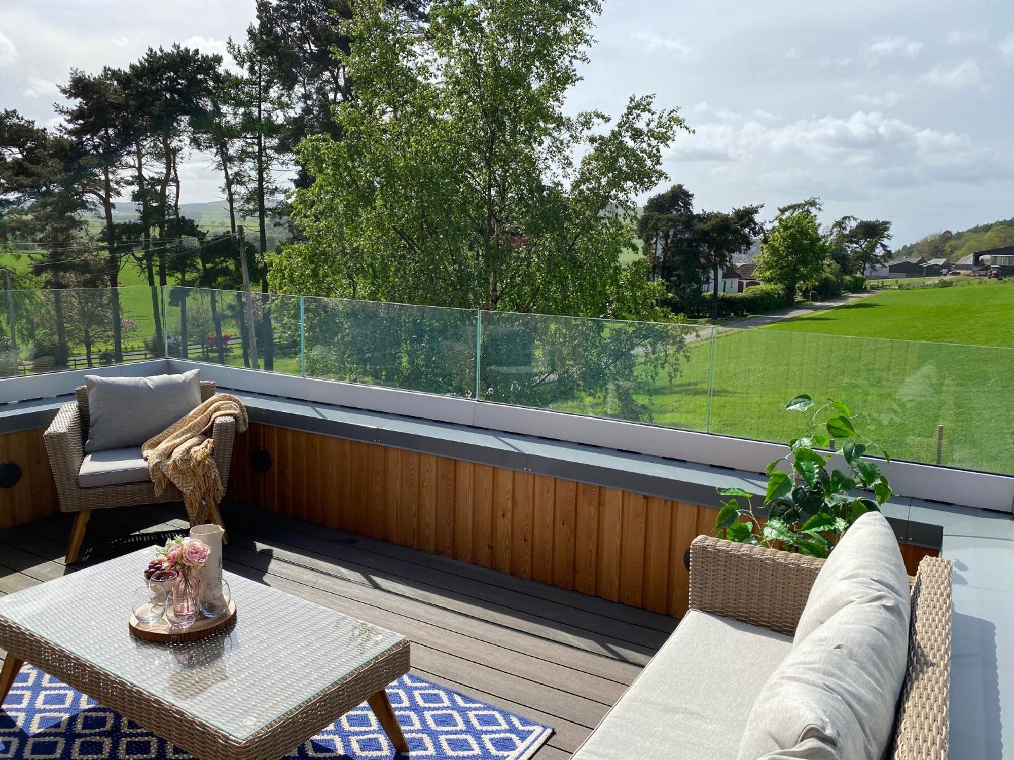 Luxury Lodge With Hot Tub At Lindores Newburgh  Bagian luar foto